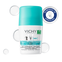 Vichy Desodorante Antitranspirante 48h Antimanchas Blancas Amarillas sin Efecto Residuo 50 ml