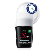 Vichy Desodorante Hombre Antitranspirante Control Extremo 72h , Roll-on 50ml