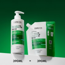 Dercos Champu Anticaspa Ds Cabello Normal a Graso 1 Bolsa 500 ml