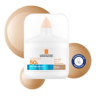 Crema protectora solar con color La Roche Posay Anthelios UV Air SPF50+ 50ml con sello dermatológico