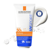 Crema protectora solar La Roche Posay Anthelios UV Sport Wet Skin SPF50+ 200ml con sello dermatolóhgico