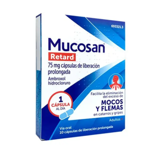 MUCOSAN RETARD 75 MG 10 CAPSULAS LIBERACION PROLONGADA