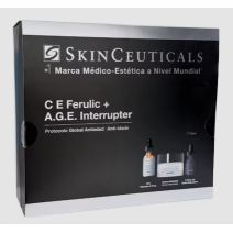 Skinceuticals Cofre CE Ferulic Serum 30 ml + HA Intensifier 15 ml + Ultra Facial UV Defense SPF50 15 ml.
