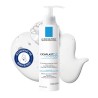 Gel limpiador Cicaplast B5 200ml de La Roche Posay con textura de fondo y sello dermatológico