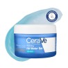 Crema tipo Gel Hidratante Acido Hialuronico 48g de Cerave con textura de fondo y sello dermatológico
