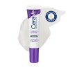 Crema Contorno de Ojos Cerave Skin Renewing 14ml con sello dermatológico y textura de fondo