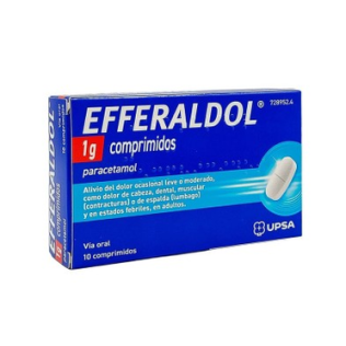 EFFERALDOL 1G 8 COMP EFERVESCENTES