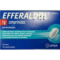 EFFERALDOL 1 G 10 COMPRIMIDOS (BLISTER)