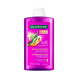 Klorane Gloss Hidratante Champú Revitalizante Brillo y Tonos Castaños 400ml