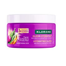 Klorane Gloss Hidratante Mascarilla Iluminadora Tonos Castaños Al Higo de Barbaria  250 ml