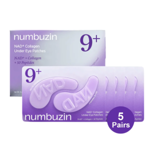Numbuzin No.9 NAD+ Collagen Under Eye Patches (5 pairs)