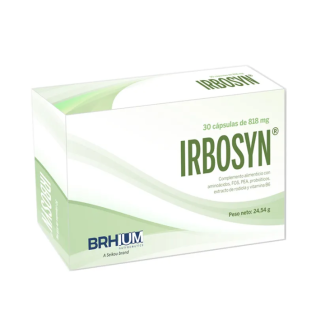 Irbosyn 818mg 30 capsulas