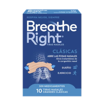 Breathe Right Tiras Nasales Grandes, 10Ud