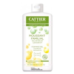 Cattier Gel de Baño Espumoso Familiar,500ml