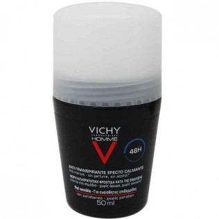 Vichy desodorante Hombre Antitranspirante Control Extremo 48h , Roll-on 50ml 