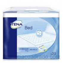 Tena BED Plus Empapador de Cama con Alas 80x180, 20unidades