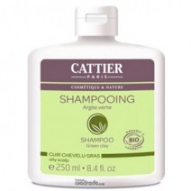 Cattier Champu Cabello Graso Arcila Verde, 250ml