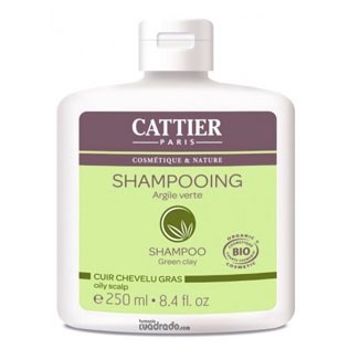 Cattier Champu Cabello Graso Arcila Verde, 250ml