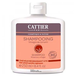 Cattier Champu Cabello Graso Vinagre de Romero, 250ml