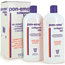 Pon Emo Gel Dermatlogico y Champu de Lipoproteinas y Colageno 1000 ml