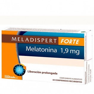 Meladispert FORTE Melatonina 1.9mg Liberación Prolongada, 60 comp