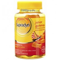 Supradyn Gummies Junior Vitaminas Crecimiento Niños 30 Gominolas