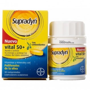 Supradyn Activo 50+ Energía y Vitalidad 30 comprimidos