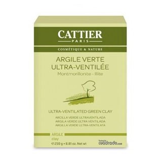 Cattier Mascarilla Arcilla Verde Ultraventilada , 250g