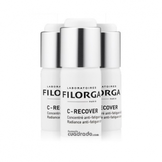 Filorga C-Recover Concentrado Antifatiga y Luminosidad Todo Tipo de Piel, 3x10ml